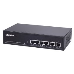 AW-GEL-065A-060 Vivotek komutatorius 4x PoE portai + 2x Uplink portai