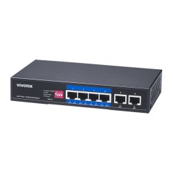 AW-FET-060P-060  Vivotek komutatorius 4x PoE portai + 2x Uplink portai