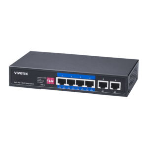 Vivotek AW-FET-060P-060 6 prievadų nevaldomas PoE komutatorius (4 PoE)