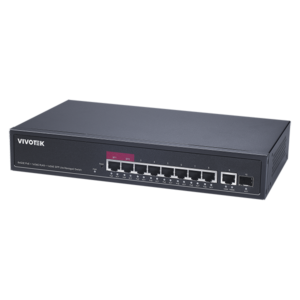 Vivotek AW-GEL-105A-110 10 prievadų valdomas PoE komutatorius (8 PoE)