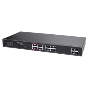 Vivotek AW-GEL-205A-260 20 prievadų valdomas PoE komutatorius (16 PoE)