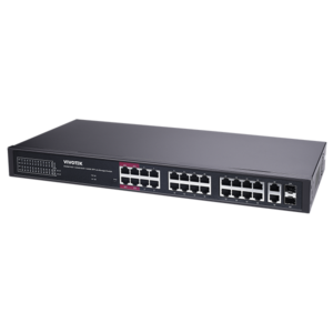 Vivotek AW-GEL-285A-380 28 prievadų valdomas PoE komutatorius (24 PoE)