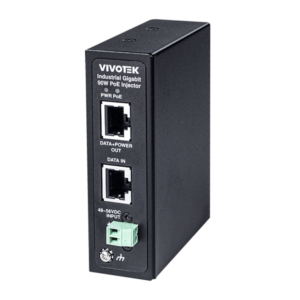 Vivotek AW-IHB-0100 industrinis PoE injektorius (90 W bt, DIN, -40~75°C)