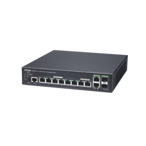 Vivotek AW-GEV-108A-130 10 prievadų valdomas PoE komutatorius (8 PoE, 130W, bt)